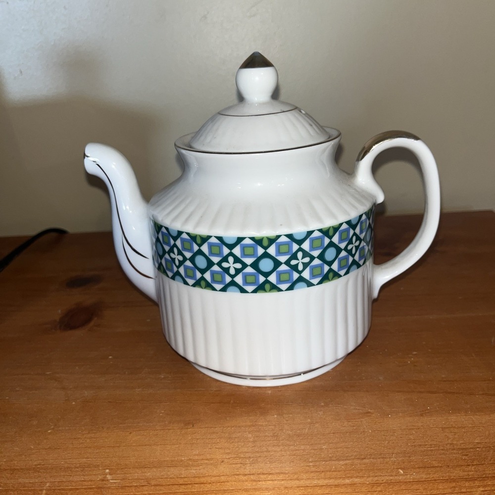 Vintage Minamiyama Seitosho Multicolor Porcelain Electric (Teapot Only )!!